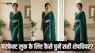 साड़ी के साथ सही पेटीकोट/शेपवियर है जरूरी (AI Generated Image)