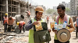 दिल्ली सरकार भीषण गर्मी से राहत दिलाने के लिए निर्माण श्रमिकों को विशेष समर किट वितरित करेगी। इमेज एआई