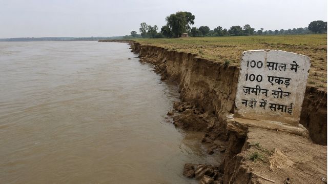 100 साल में 100 एकड़ जमीन सोन नदी में समाई, खतरे में बिहार-झारखंड सीमा के अंतिम छोर पर बसा गांव