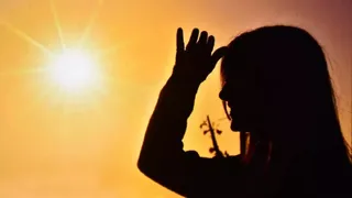 नोएडा में भीषण गर्मी का कहर।