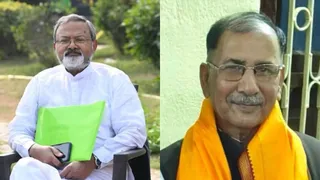 मनोज भारती और चितरंजन गगन। फाइल फोटो