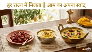 भारत के कोने-कोने में आम के स्वादिष्ट व्यंजन (Picture Credit- AI Generated)