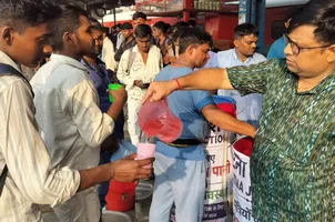 मुफ्त शरबत और शीतल जल की व्यवस्था शुरू