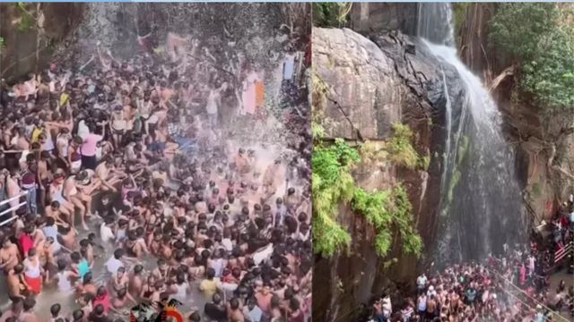 Kakolat Waterfall में महंगी हुई एंट्री, फिर भी उमड़ा सैलानियों का सैलाब; पहले दिन पहुंचे 6950 पर्यटक
