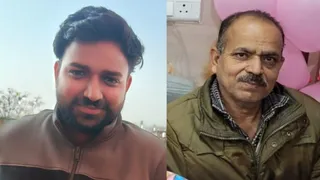 पठानकोट में करियाना दुकान में आग, बाप-बेटे की दुखद मौत।
