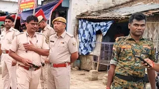 मौके पर पहुंची पुलिस। फोटो जागरण