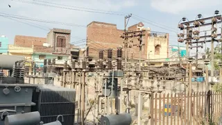 अमरोहा स्थित विद्युत उपकेंद्र। जागरण