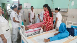 7 छात्राएं हीटवेव से बेहोश