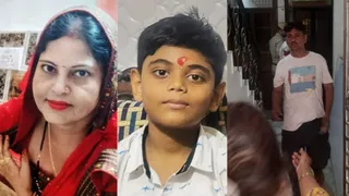 चाकू से गोदकर मां-बेटे की बेरहमी से हत्या कर दी गई। फोटो: जागरण