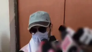 जबलपुर कोर्ट परिसर में समर्थ सिंह (वीडियो ग्रैब)