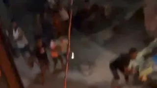 हमले के दौरान की तस्वीर। फोटो जागरण