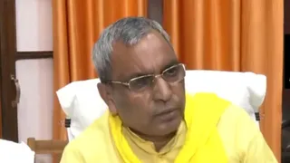 सुहेलदेव भारतीय समाज पार्टी के अध्यक्ष ओम प्रकाश राजभर