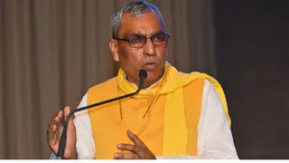 सुहेलदेव भारतीय समाज पार्टी प्रमुख ओम प्रकाश राजभर