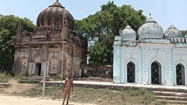 लखनऊ में विवादित ढांचे में धार्मिक गतिविधियों पर पुलिस ने लगाई रोक, न होगी नमाज और न पूजा