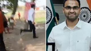 देवरिया के जिलाधिकारी मधुसूदन हुल्गी का वीडियो सोशल मीडिया पर जमकर वायरल