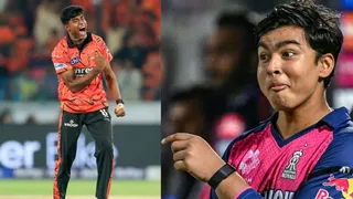 साकिब हुसैन और वैभव सूर्यवंशी।