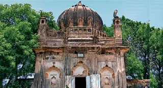 लखनऊ में कसमंडी कला स्थित विवादित स्थल। जागरण