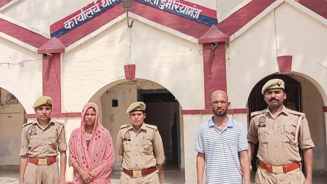 सिद्धार्थनगर पुलिस की बड़ी कार्रवाई, पति को जिंदा जलाने की साजिश करने वाली पत्नी और प्रेमी को दबोचा
