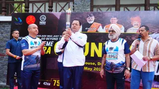 मुख्यमंत्री पुष्कर सिंह धामी ने किया नीती एक्स्ट्रीम अल्ट्रा रन सप्ताह का उद्घाटन.