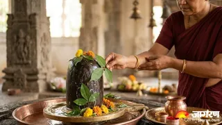 क्या है बेलपत्र चढ़ाने का सही तरीका (AI Generated Image)