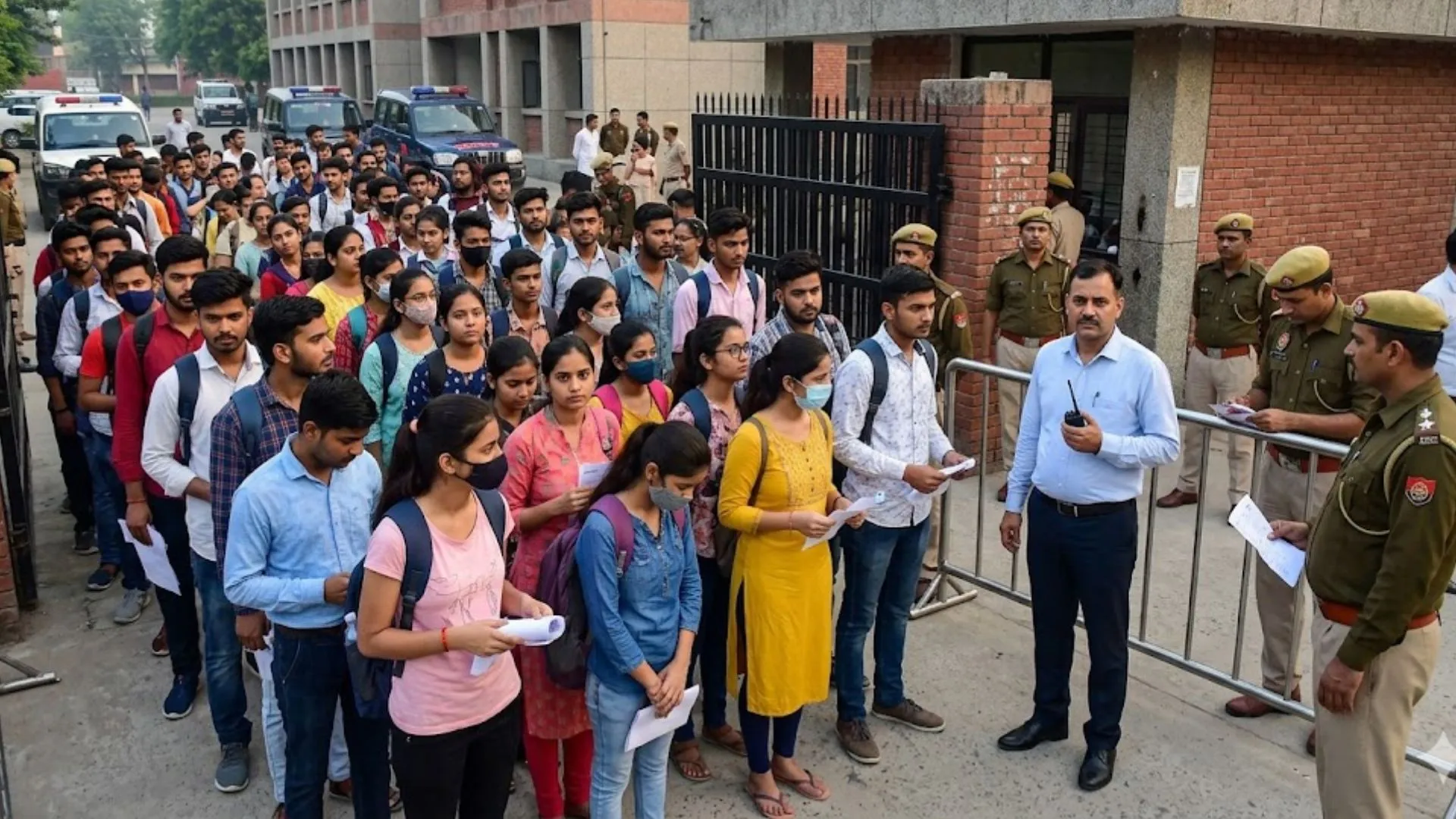 गुरुग्राम में UPSC की प्रारंभिक परीक्षा शुरू, 20 हजार से अधिक अभ्यर्थी दे रहे इम्तिहान; प्रशासनिक अधिकारी अलर्ट