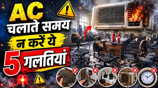 यूनिवर्सिटी लैब में AC ब्लास्ट: कहीं आप भी तो नहीं कर रहे ये 5 बड़ी गलतियां?