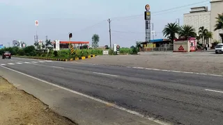 मुजफ्फरनगर में मंसूरपुर से गुजरता दिल्ली-देहरादून नेशनल हाईवे। जागरण