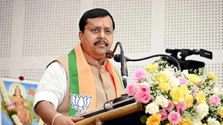 भाजपा ने पार्टी के राष्ट्रीय अध्यक्ष नितिन नवीन।