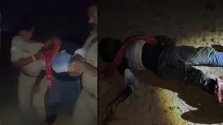 मीरजापुर में दुष्कर्म और हत्या के आरोपित से पुलिस की मुठभेड़, पैर में गोली लगने के बाद गिरफ्तार।