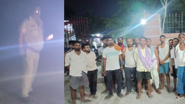समस्तीपुर: डायल 112 के दारोगा ने शराब पीकर किया हंगामा, ग्रामीणों ने थाने में किया हंगामा
