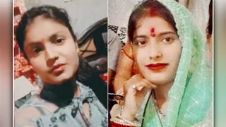 साली शिखा और हत्यारोपित पत्नी आंचल का फोटो