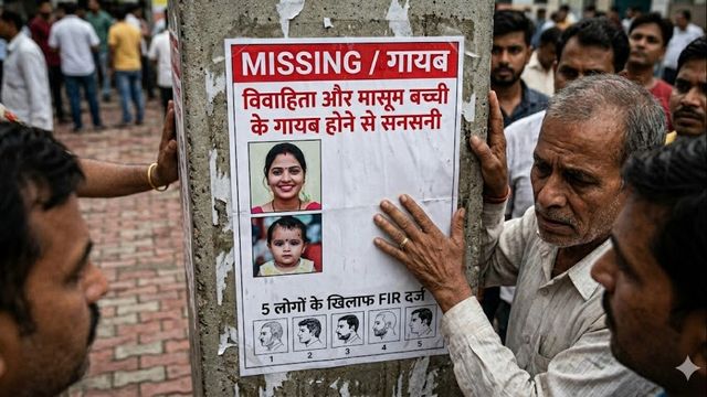कहां गई नौसीन? 2 साल की बेटी भी गायब, सारण में 5 आरोपियों के खिलाफ FIR दर्ज
