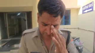 घायल कांस्टेबल हरेन्द्र। जागरण