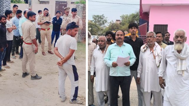 अलीगढ़ के टप्पल में कब्रिस्तान की जमीन पर जेसीबी से रास्ता बनाने पर विवाद, कब्रें क्षतिग्रस्त होने से बढ़ा तनाव

