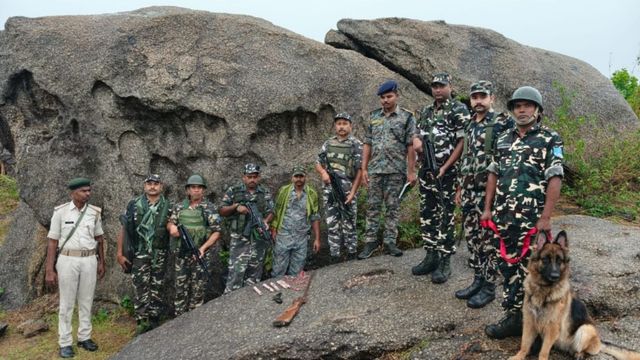 जमुई में चकरापत्थर पहाड़ी से हथियार और विस्फोटक सामग्री बरामद, सुरक्षा बलों ने की नक्सली कनेक्शन की जांच
