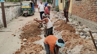 पंप हाउस निर्माण व बोरिंग लगाने की 33 योजनाओं का कार्य जारी