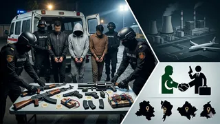दिल्ली पुलिस ने आतंकी साजिश का पर्दाफाश किया। फोटो: एआई जनरेटेड
