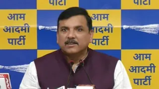 आम आदमी पार्टी के राज्यसभा सदस्य संजय सिंह