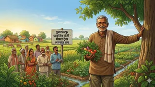 लगनदेव की काबलियत को मिली पहचान। एआई जनरेटेड ग्राफिक्स
