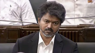 साउथ एक्ट्रेस जूली ने थलापति विजय पर लगाए गंभीर आरोप। (पीटीआई)
