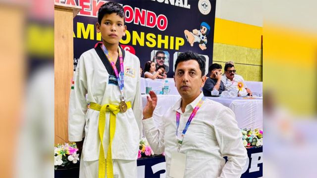 राष्ट्रीय ताइक्वांडो चैंपियनशिप में विजय सिंह बिष्ट ने जीता स्वर्ण पदक, पिथौरागढ़ का मान बढ़ाया
