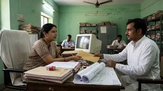 रिशुश्री ने ₹2500000 देकर बनवाया नगर आयुक्त, फिर पास कराए करोड़ों के टेंडर (AI Generated Image)