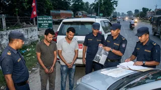 काठमांडू में पकड़े गए साइबर ठगों के तार रक्सौल बॉर्डर से जुड़े होने की आशंका (AI Generated Image)