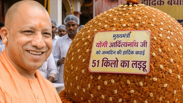 योगी आदित्यनाथ के जन्मदिन पर बनेगा 51 किलो का लड्डू, बिहार में विशेष आयोजन की तैयारी
