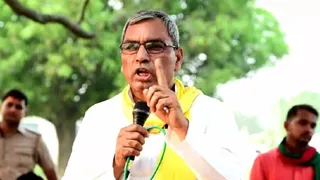 ओपी राजभर ने सपा प्रमुख पर बोला हमला।