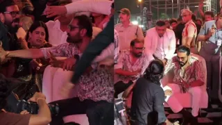 राम चरण से मिलना चाहता था फैन (फोटो क्रेडिट- एक्स)