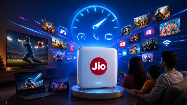 Jio का शानदार ब्रॉडबैंड प्लान: 100 Mbps स्पीड के साथ Netflix, Amazon Prime; 30 दिन की एक्स्ट्रा वैलिडिटी भी