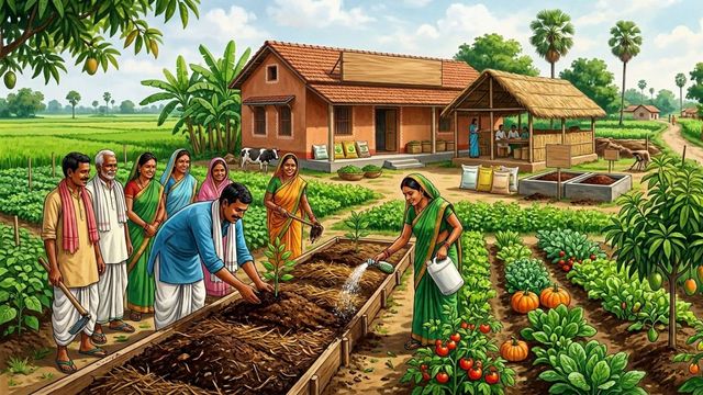 सहरसा में प्राकृतिक खेती को बढ़ावा: सोनवर्षा में खुलेगा बायो रिसोर्स सेंटर, किसानों की आय में होगी वृद्धि
