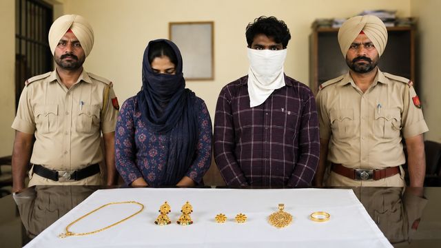पति और मासूम बच्चे को छोड़ प्रेमी संग फरार महिला गिरफ्तार, लाखों के सोने के गहने बरामद
