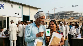 70% किसानों की मुआवजा फाइलें प्रशासन को भेजीं। इमेज एआई